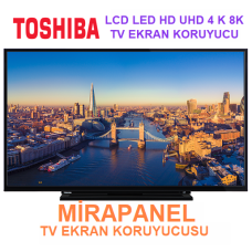 Toshiba Tv Ekran Koruyucusu 3 MM 43LL2A63DT 43" İnçFull Hd Smart Led TV